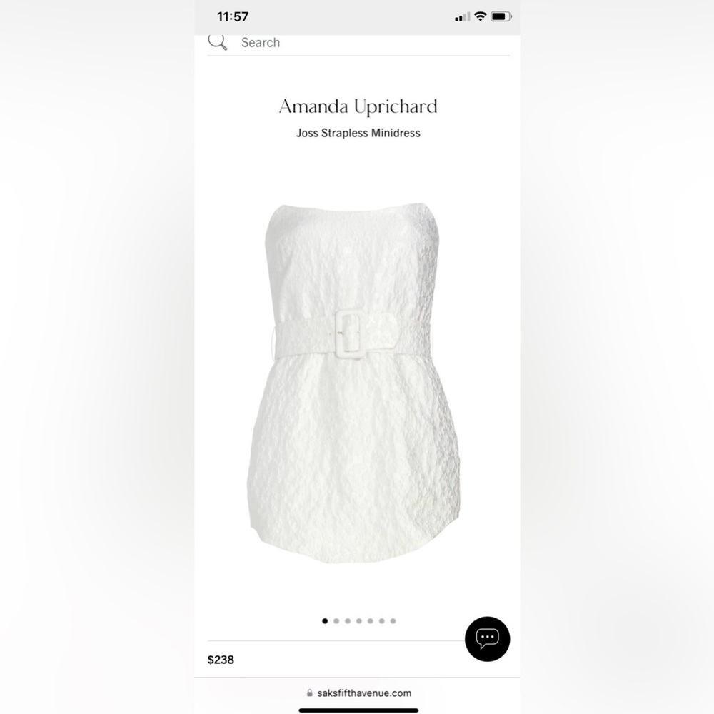 Amanda Uprichard Dress size small